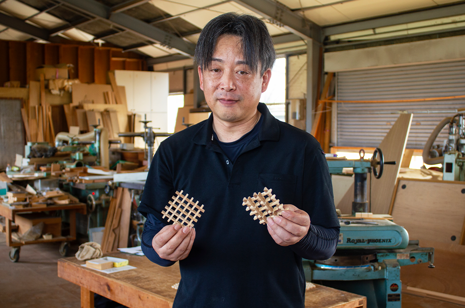 組手障子<br>岡野悟史（大井建具店）