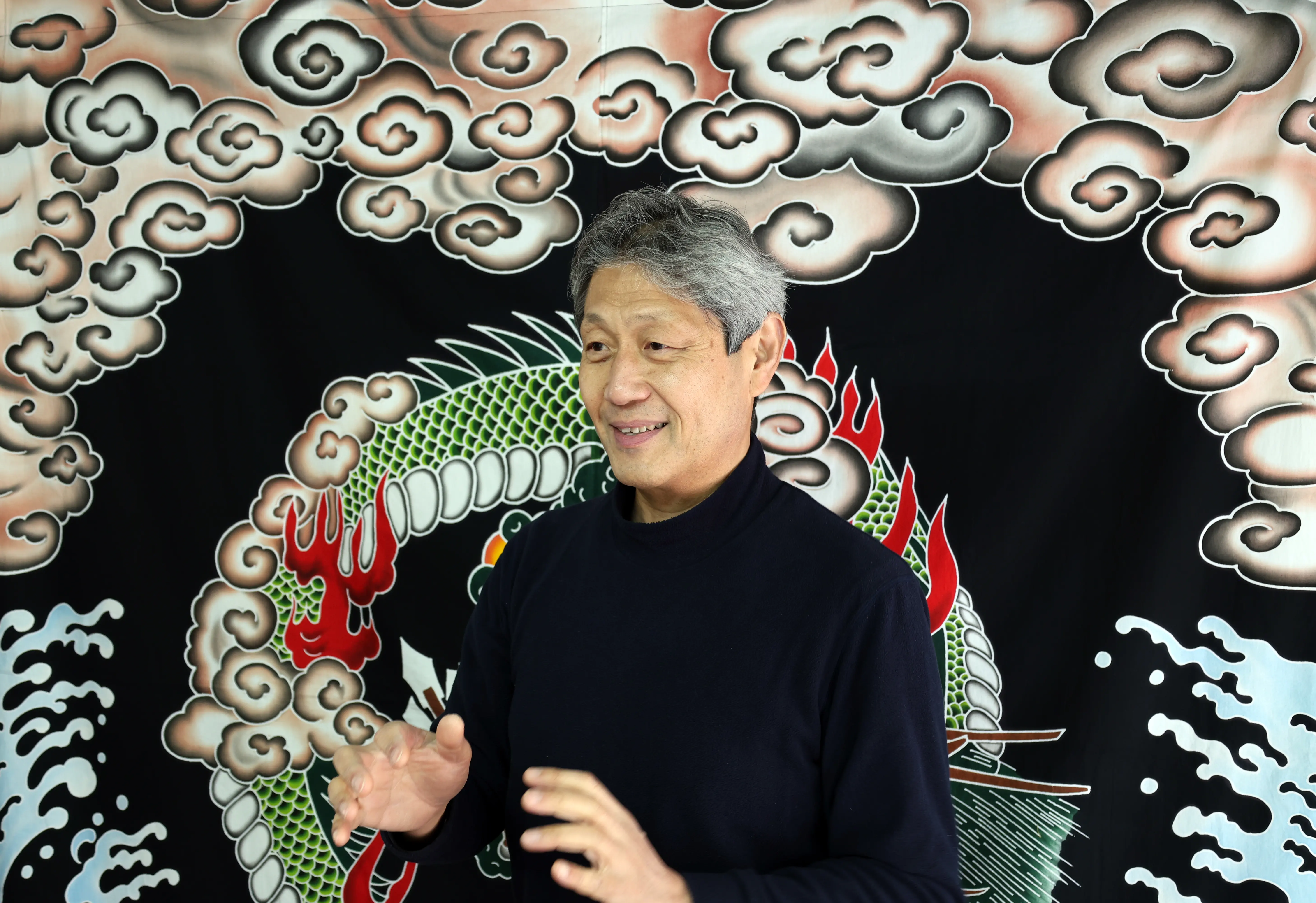 讃岐のり染<br>大川原誠人（有限会社大川原染色本舗）