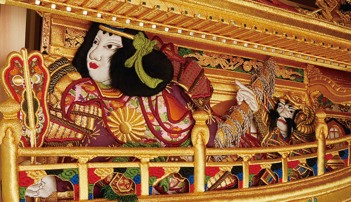 金糸銀糸装飾刺繍