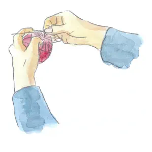 讃岐かがり⼿まり